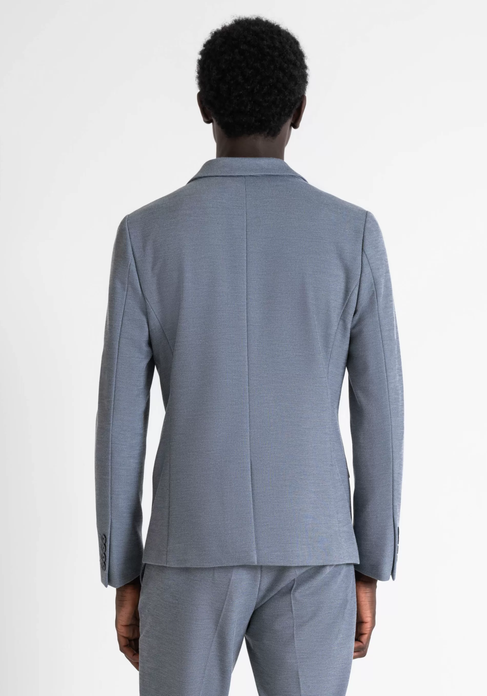 Hot ARMORED SUPER SLIM FIT ASHE JACKET IN STRETCH VISCOSE BLEND FABRIC Jackets and Gilet