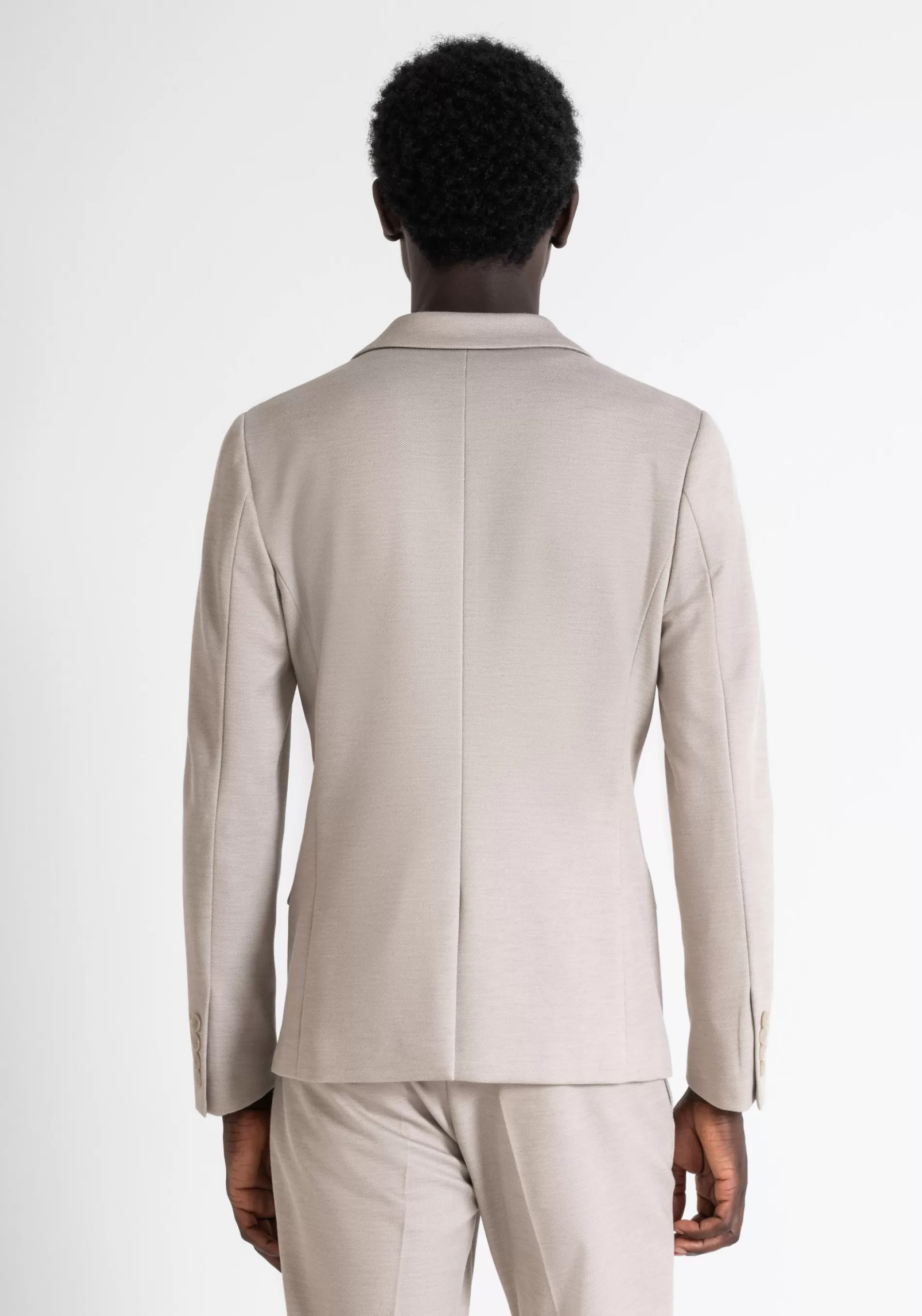 Cheap ARMORED SUPER SLIM FIT ASHE JACKET IN STRETCH VISCOSE BLEND FABRIC Jackets and Gilet